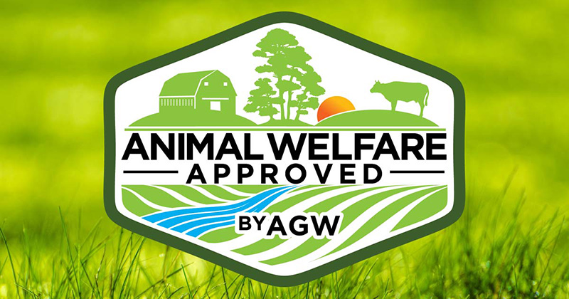 humanely-raised meat animal welfare approved label