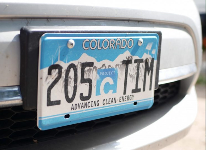 CO Carbon Neutral License Plate